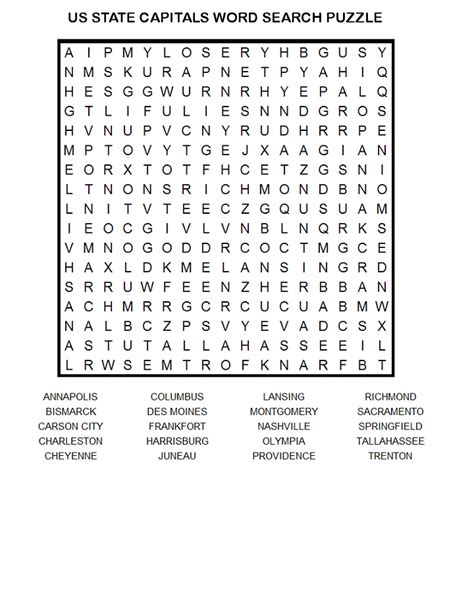 Printable Find a Word Exercise 的图像结果