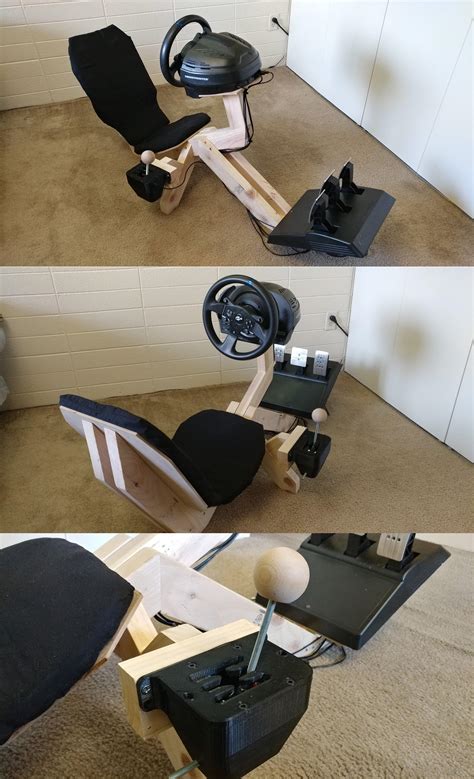 My Humble Homemade Rig! T300 GT with Custom Self-Designed 6-Speed H-Pattern Shifter (More info ... - 6-Speed H Pattern