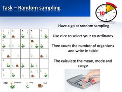 Image result for Sampling Using Quadrats BBC Bitesize