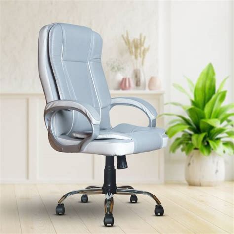 Leather Office Chair - Buy Leather Office Chair online at Best Prices ...