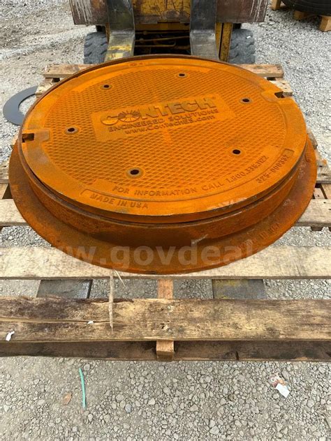 Brand New Contech 32” Manhole V-1600-4 (Cover & Flange) -WILL SHIP ...