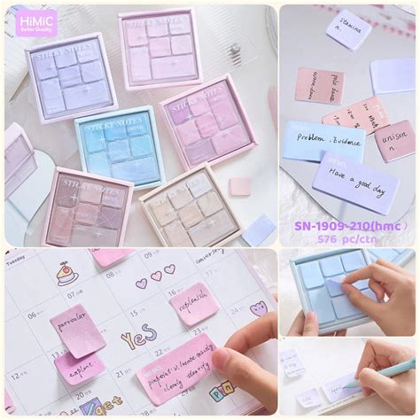 Sticky Notes Pallette – Pink Bubble
