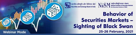 Behavior of Securities Markets – Sighting of Black Swan - National ...