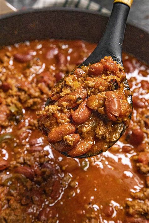 Texas style no tomato chili – Artofit