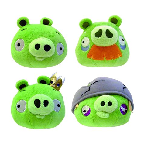 Angry Birds 8" Plush Assortment: Set of 4 Pigs - TikTok Shop