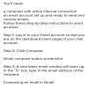 6. Write the steps to open an email from Inbox. - Brainly.in