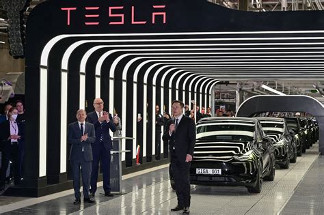 Tesla Opens Gigafactory Near Berlin, Its First Plant in Europe - The ...