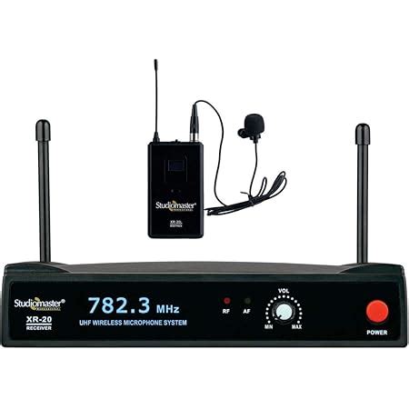 Studiomaster XR 20L Hand Wrieless Microphone System : Amazon.in ...