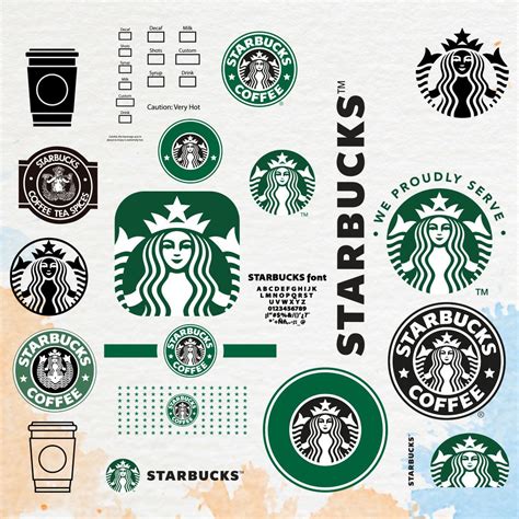 Starbucks Logo SVG Starbucks logo | SVG File | Inspire Uplift | Starbucks logo, Starbucks design ...