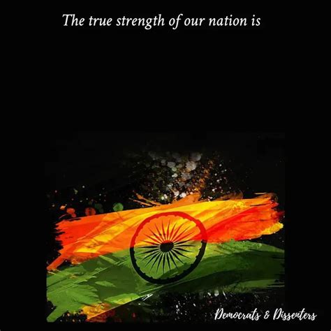 The true strength of our ... | Quotes & Writings by Democrats ...