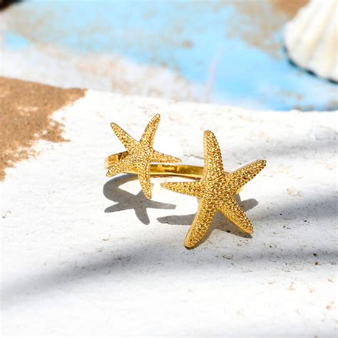 Hawaii Starfish Open Finger Ring – VOYLLA
