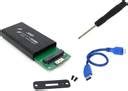 microware mSATA to USB 3.0 1.8" SSD Portable Casing/Enclosure 3 inch ...