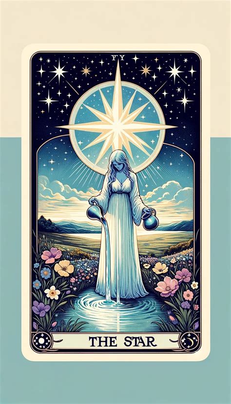 The Star | Tarot cards art, Star tarot, Card illustration