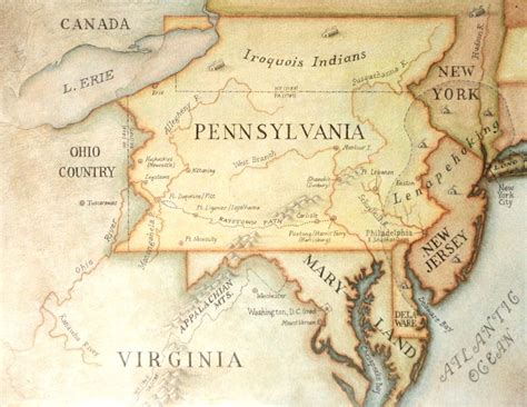 7 Recognized Indian Tribes of Pennsylvania