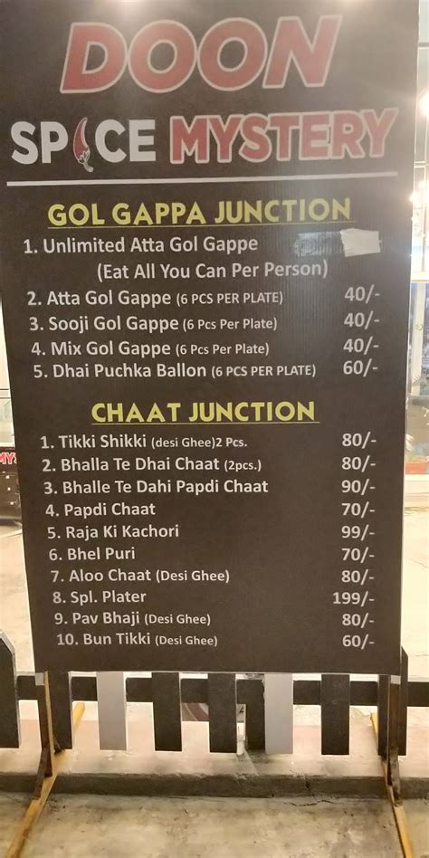 Menu at Pahalwan paratha dhabha.., Dehradun, Pahalwan Paratha Dhaba