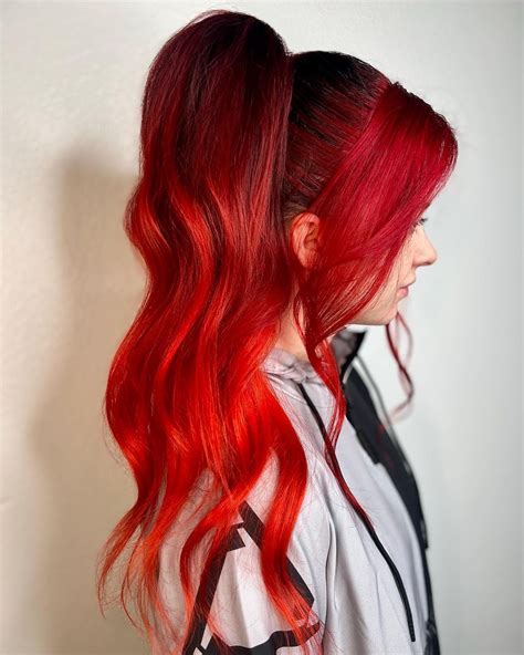 11 Red Ombre Hair Ideas For A Unique Look