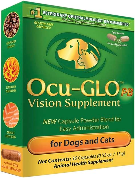 Ocu-GLO PB Vision Supplement for Small Dogs & Cats India | Ubuy