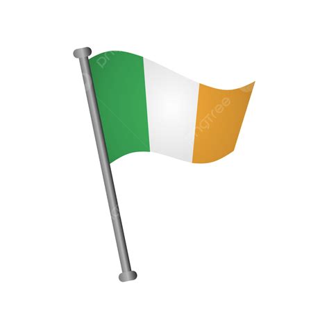 Ireland Flag, Ireland, Flag, Ireland Flag Shinning PNG and Vector with ...