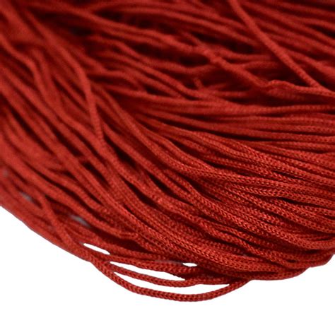 Buy Nylon Jewelry Cord online in Dark Red color at best prices ...