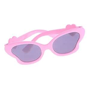 Buy Segolike 1 Pair Fashion Doll Cute Pink Glasses Eyeglasses ...