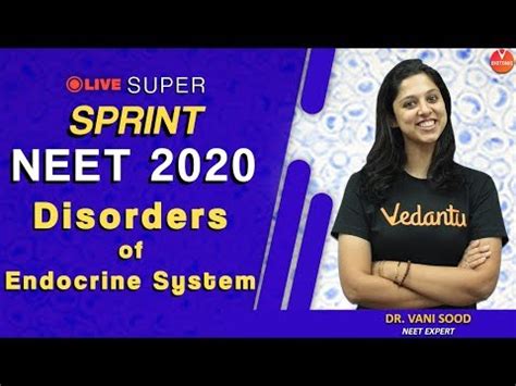 NEET 2020 - Disorders of Endocrine System - NEET Biology - NEET ...