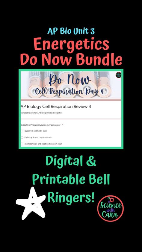 Ap bio unit 3 bell ringers – Artofit