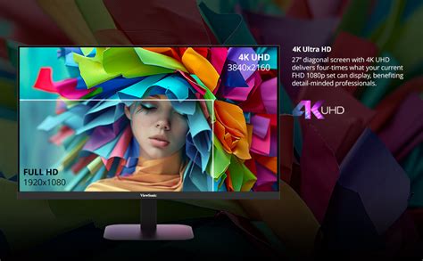 Amazon.in: Buy ViewSonic VA2708-4K-MHD, 27-inch (68.58cm) 4K UHD ...