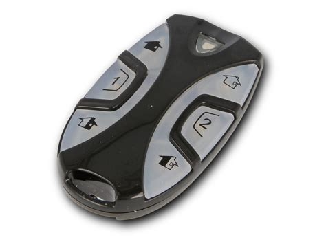 ATLANTE4 - 4-Channel FM Remote Control in Black | EL.MO.