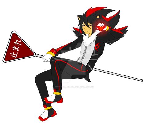 Human! Shadow the Hedgehog by TheCookieJar13 on DeviantArt