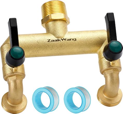 Amazon.com: Boltigen 3/4 inch NPT Outdoor Double Taps Water Faucet, 2 ...