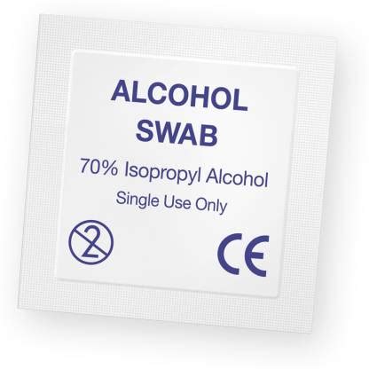 GOXNOR Swabs, 70% alcohol swabs, Individually Sterile & Sealed - Price ...
