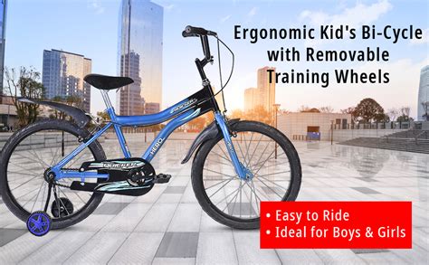 Buy Hero Kid's Steel Single Speed Quicker 20T Cycle (12", Blue), Rigid ...