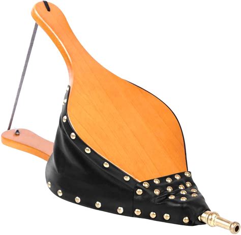 Buy Amagabeli Wood Fireplace Bellows 19"x 8" Large Artificial Leather ...