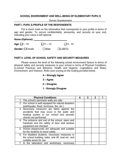 Image result for Examples of Questionnaires KS1
