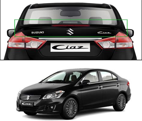 Autopearl Car Spoiler for Ciaz (Pearl Midnight Black) : Amazon.in: Car ...