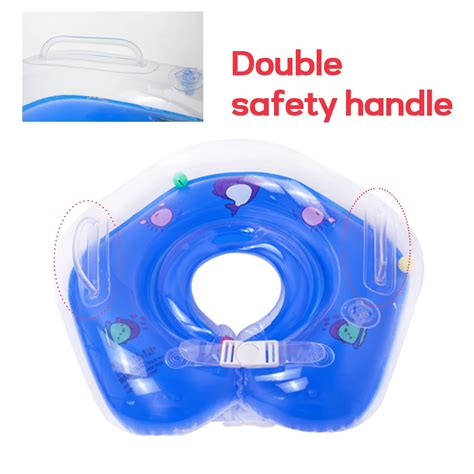 Newborn Swimming Inflatable Neck Ring Infant Special Equipment Children ...