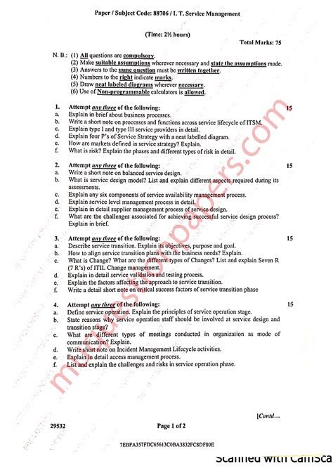 Science bsc-information-technology semester-6 2023 april it-service ...