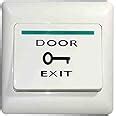 Navkar Systems Plastic 3" x 3" Door Exit Push Release Button Switch for ...
