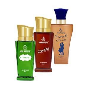Buy John Phillips ATTARFUL & CHOCOLATE & FRENCH CLASSIC | Long Lasting ...