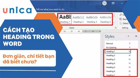 Heading Tutorial Word 的图像结果