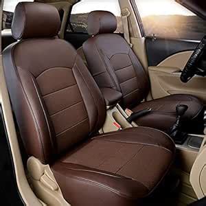 AutoDecorun Front & Rear Custom Exact Fit PU Leather Seat Covers For ...
