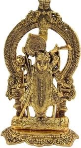 Indra Art Collection Shrinath ji Metal Statue,Shrinath ji Murti ...