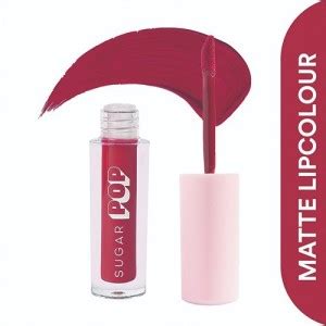 SUGAR POP Matte Lipcolour - 07 Wine - Price in India, Buy SUGAR POP ...