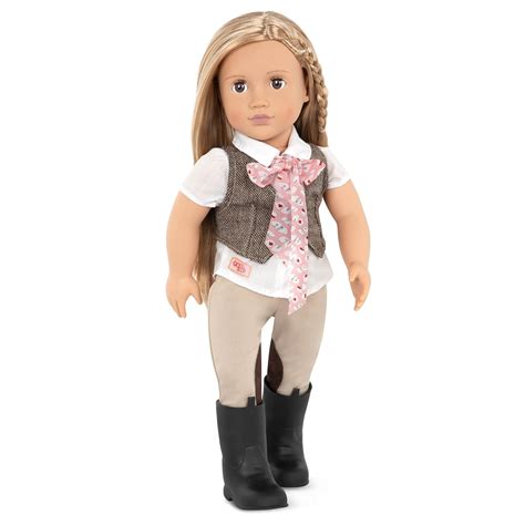 Our Generation Dolls Our Generation-Leah-18" Horse Riding Doll : Amazon ...