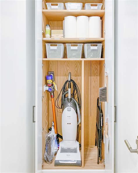 How to Organize Your Cleaning or Utility Closet