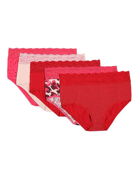 Buy 5 Pack Cotton Mix Knickers at Marks & Spencer
