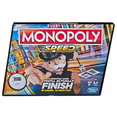 Monopoly Speed Board Game by Hasbro Now @Superherotoystore.com - www ...