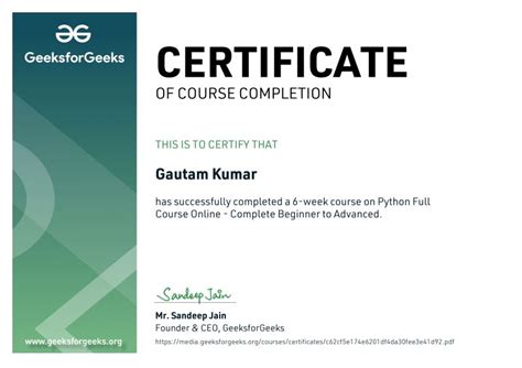 Image result for GeeksforGeeks Python Complete Course