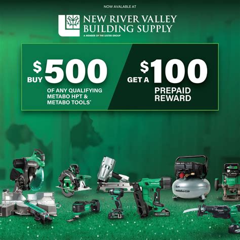 💸 Hard work deserves a reward. | New River Valley Building Supply