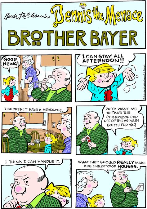 Dennis The Menace Comic Strip 2024-03-03 | Comics Kingdom